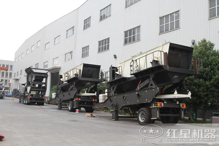 轮胎式移动破碎机厂家 轮胎式移动破碎机厂家