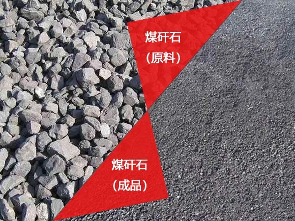 煤矸石制砂成品